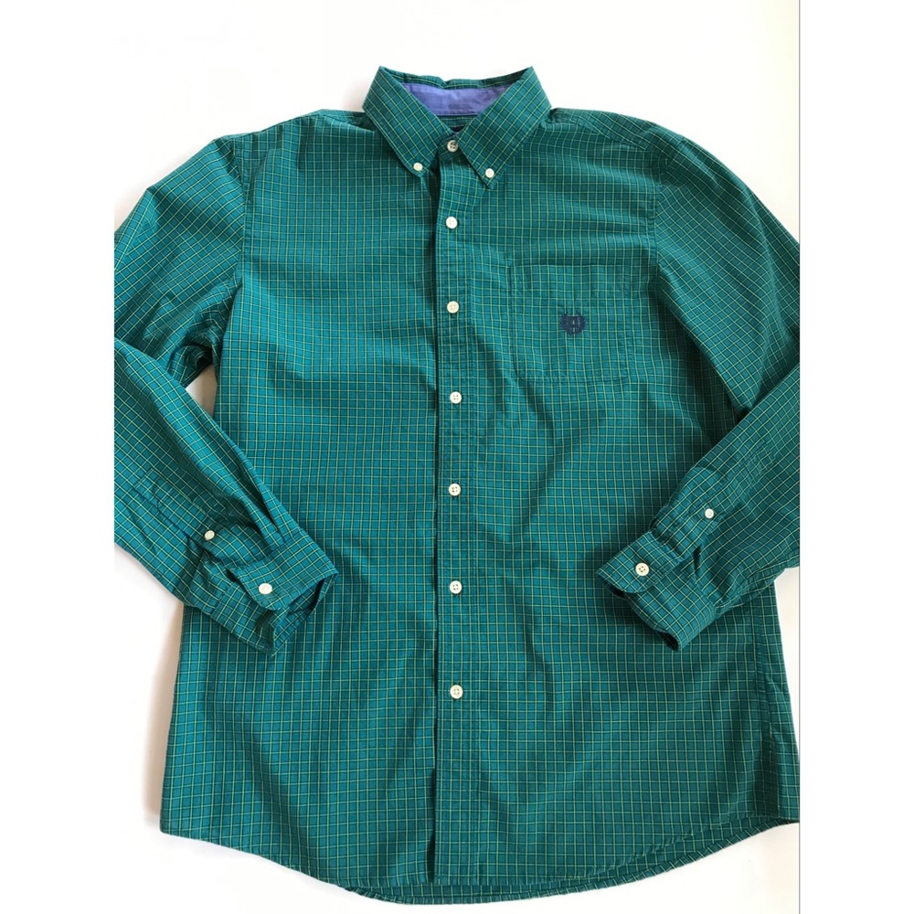 Chaps Button Down Shirt    Medium